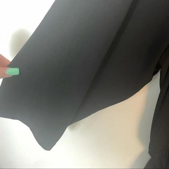 NY Collection Wrap Black Maxi Dress Size 3X - Picture 6 of 11